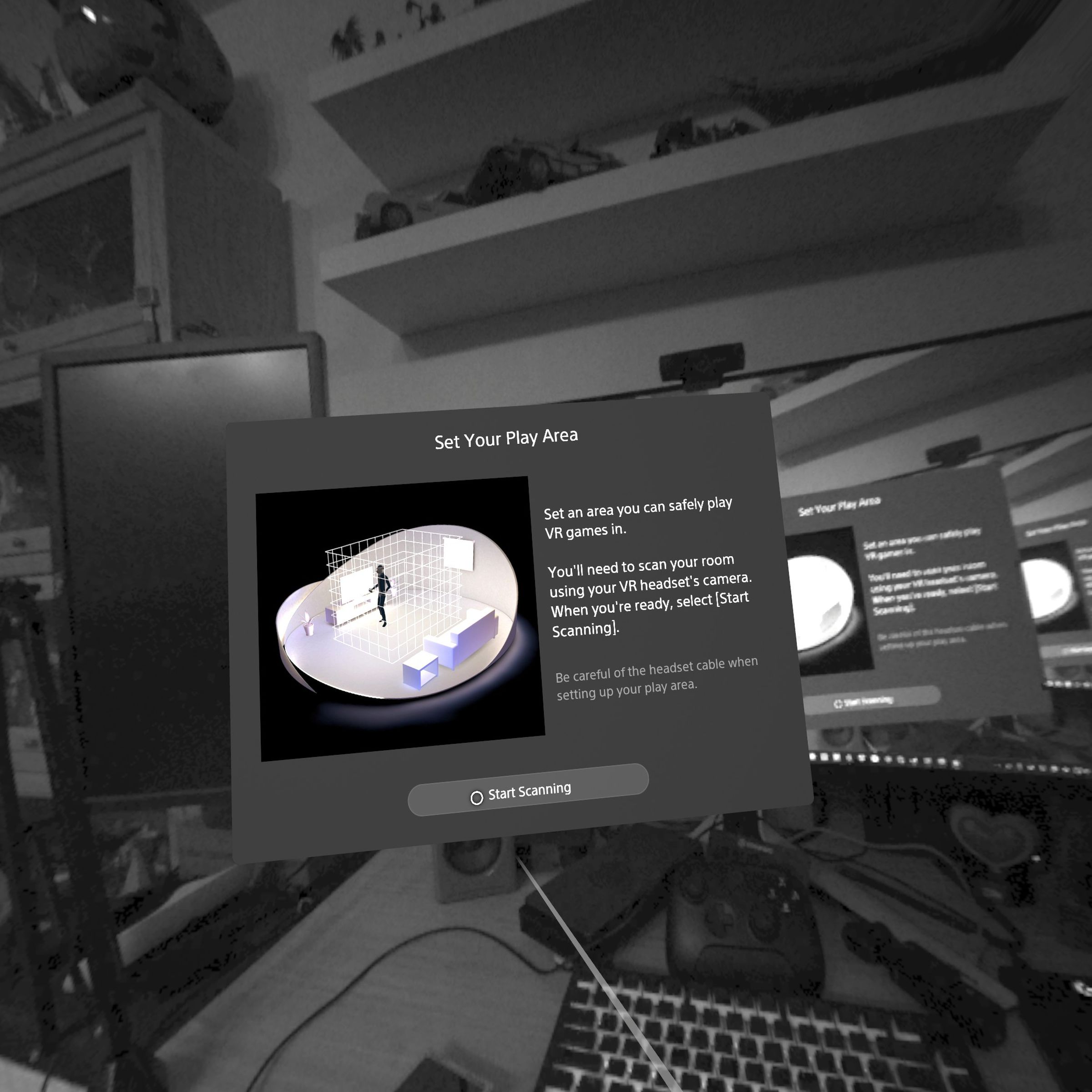 Video passthrough is nice to have (but I couldn’t get the automated room scan working after many, many attempts).